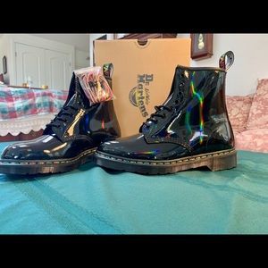Rainbow black Dr. Martens rare